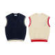 AMC42 New Spring and Autumn Sweater Vest Clothing