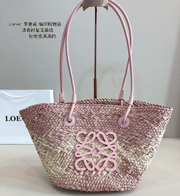 MLOB1 Handbag woven vegetable basket bag 28 * 18 * 25cm