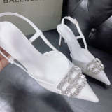 MBS11 Slippers Women 8CM heel shoes 35-42 With box