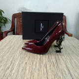 OYS1 Leather 10.5CM High heels size 35-41 women shoes with box