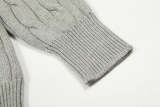 LFC5 New men's and women's spring and autumn collared sweaters, sweater base clothes