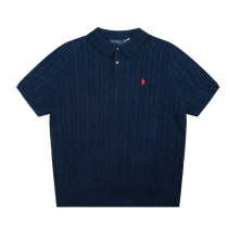 LFC9  New high-quality men's and women's spring and autumn polo shirts, short sleeved sweaters, sweaters, base sweaters, clothing
