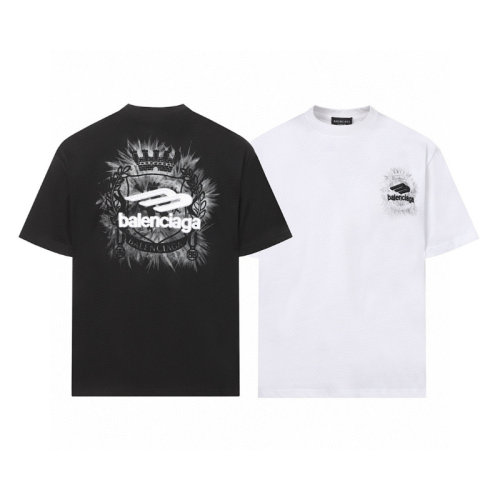 BAC31 New Men's and Women's Summer Short sleeved Cotton T-shirt Embroidered Craft Clothing