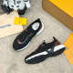 Leather 3.5CM Women 35-40 Men 40-45 Shoes with box