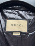 109830  New striped glossy down jacket Top quliaty 1:1 clothing