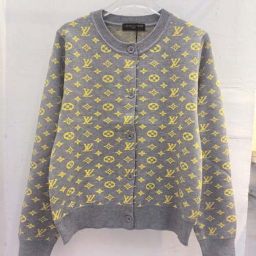 LVC034  New high-quality women's autumn and winter wool sweater cardigan clothing