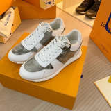 OLS44 Leather women 35-42 And men 40-46 sneakers shoes With box