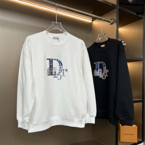 DIC133 New men's and women's round neck long sleeved sweatshirt casual clothes