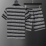 DGC18 New men's short sleeved polo top+shorts clothing
