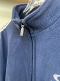 BAC104 New autumn and winter men's and women's suede standing collar blue jacket clothing