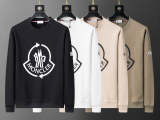 MOC037  New men's autumn and winter double-sided cotton new pullover hoodie clothing