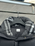 109765   New striped hooded sleeveless down jacket Top quliaty 1:1 clother