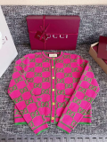GUC6  New autumn and winter women's wool sweater cardigan clothing
