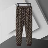 GUC0101 New men's spring and autumn thin style outerwear+long pants pure cotton casual suit clothing