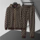 GUC0101 New men's spring and autumn thin style outerwear+long pants pure cotton casual suit clothing