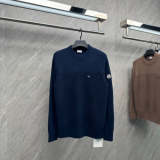 110119   New Mongolian micro seal wool knitted long sleeved Top quliaty 1:1 clothing