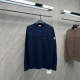 110119   New Mongolian micro seal wool knitted long sleeved Top quliaty 1:1 clothing