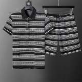 DGC18 New men's short sleeved polo top+shorts clothing