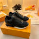 OLS40 Leather women 35-42 And men 40-46 sneakers shoes With box