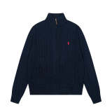 LFC16  New high quality men's and women's spring and autumn collared sweaters, sweater base clothes