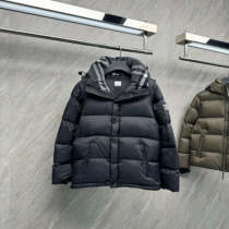 109765   New striped hooded sleeveless down jacket Top quliaty 1:1 clother