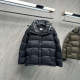 109765   New striped hooded sleeveless down jacket Top quliaty 1:1 clother