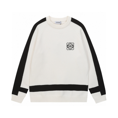 LOC40 New autumn and winter men's and women's trendy brand new sweater jacquard letter clothing