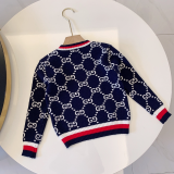 TGUC20 New boys and girls autumn and winter round neck sweater pullover clothes