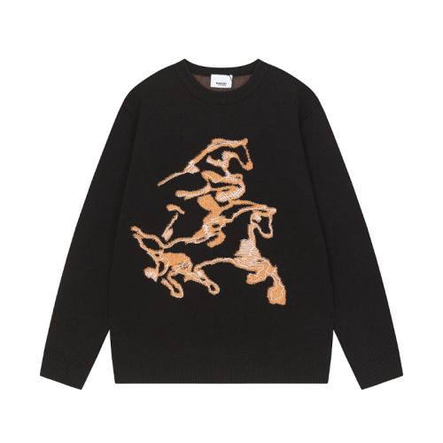 BUC033  Autumn and winter new high-quality men's and women's fashion brand new sweater jacquard letter clothing