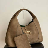 LGP41 frosted Leather Bag 46-26-16CM Handbag