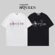 MQC4 New men's and women's summer short sleeved cotton T-shirt clothing