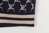 LVC032 New men's and women's high-quality knitted sweaters, jacquard sweaters, baseball jackets, retro American sports style clothing