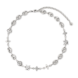 X716   Men's and women's titanium steel bracelet and necklace set jewelry