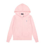 LFC19 New high-quality women's autumn and winter knitted sweater pullover hooded sweater clothing