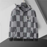 LVC025 New men's spring and autumn thin style outerwear+long pants pure cotton casual suit clothing