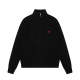 LFC16  New high quality men's and women's spring and autumn collared sweaters, sweater base clothes