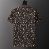 LVC038 New men's short sleeved polo top+shorts clothing