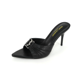 OYS12 Classic 6.5CM 9CM High heels 35-43 for women Leather shoes Box