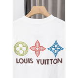 LVC049 New men's and women's summer pure cotton top T-shirt clothing