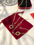 X740    Women's Titanium Steel Fashion Necklace Jewelry