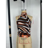 PH2528  Summer Split Bikini Top, Neck Hanging Swimsuit