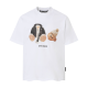 PAC4 New men's and women's summer pure cotton top T-shirt Clothing