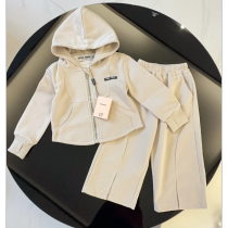TMUC1 Spring and Autumn New Girls' Pure Cotton Set Hooded Long Sleeve+Pants Clothing TMUC1 Spring and Autumn New Girls' Pure Cotton Set Hooded Long Sleeve+Pants Clothing