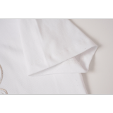 LOC42  High quality men's and women's pure cotton summer short sleeved T-shirt embroidered clothing