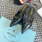 MPS7 Synthetic Leather Heel 7CM Women shoes 35-40 With box
