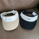ALH9 New women's sports empty top hat, sunglasses hat
