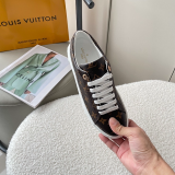 MJLS18 Synthetic Leather Shoes Women 35-42 shoes With box