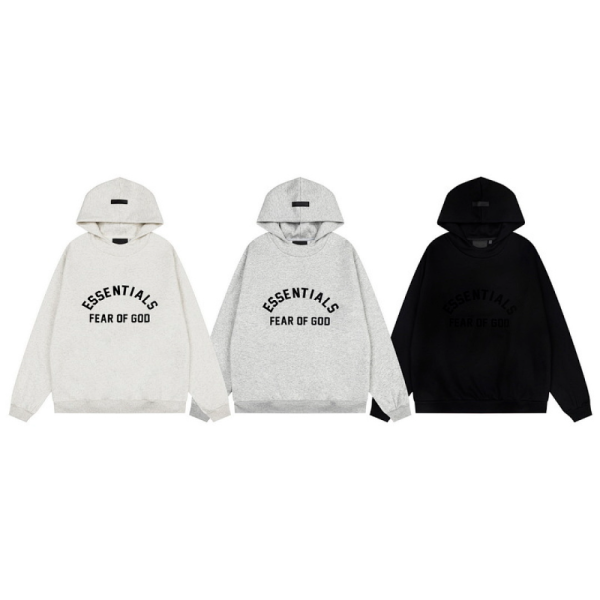FGC6 New Men's and Women's Hoodies Hoodies Hoodies Thin Velvet Loose Clothing