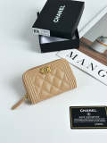 LCP74 Card bag 11-7.5CM Leather Wallet with box