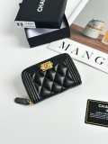 LCP74 Card bag 11-7.5CM Leather Wallet with box